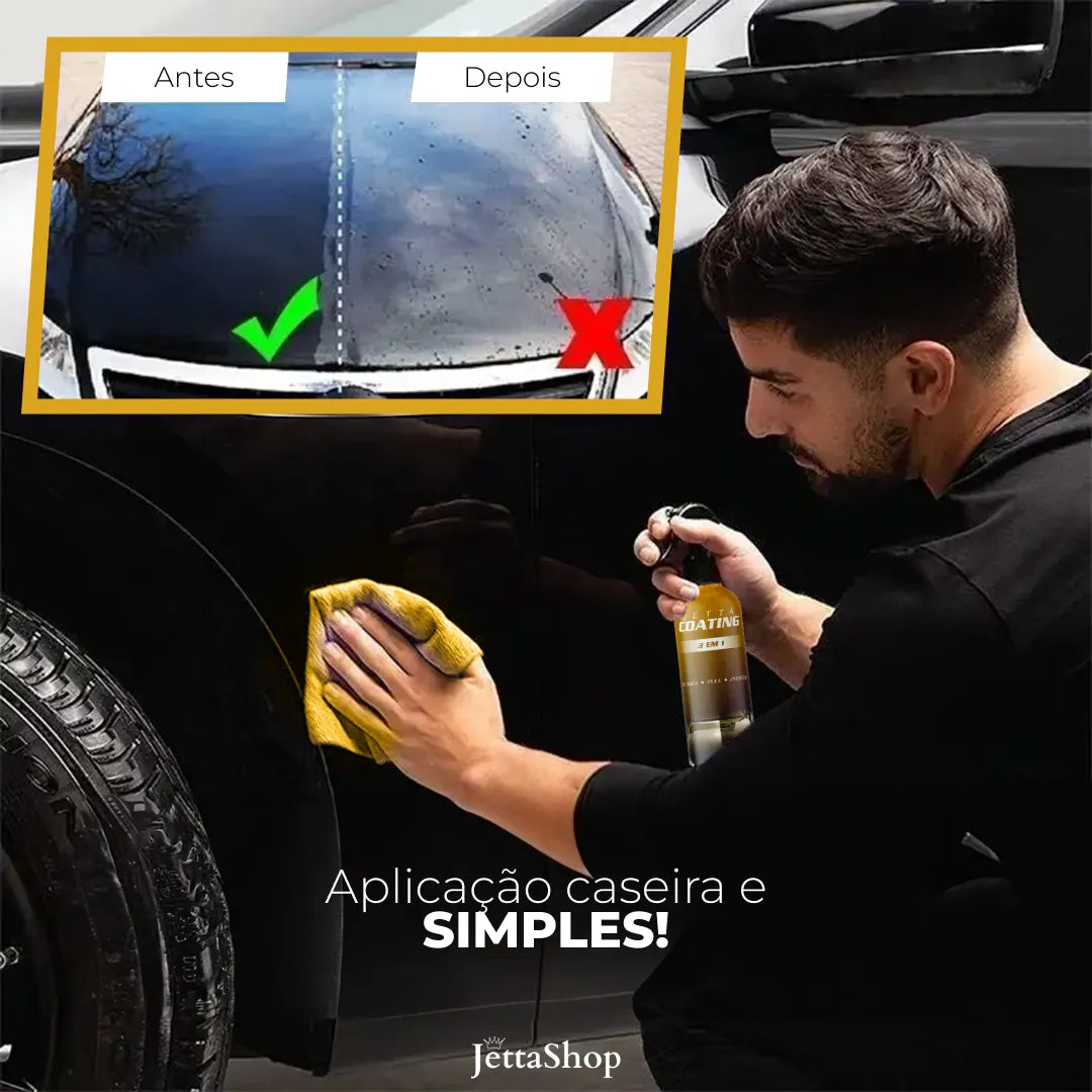 Spray de Renovação Cerâmica e Impermeabilizante 3 em 1 - Carvion Coating™ [PAGUE 1 LEVE 2]