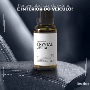 Revitalizador de Plásticos para Carros - CrystalJetta™ [PROMOÇÃO LIMITADA + BRINDE EXCLUSIVO]