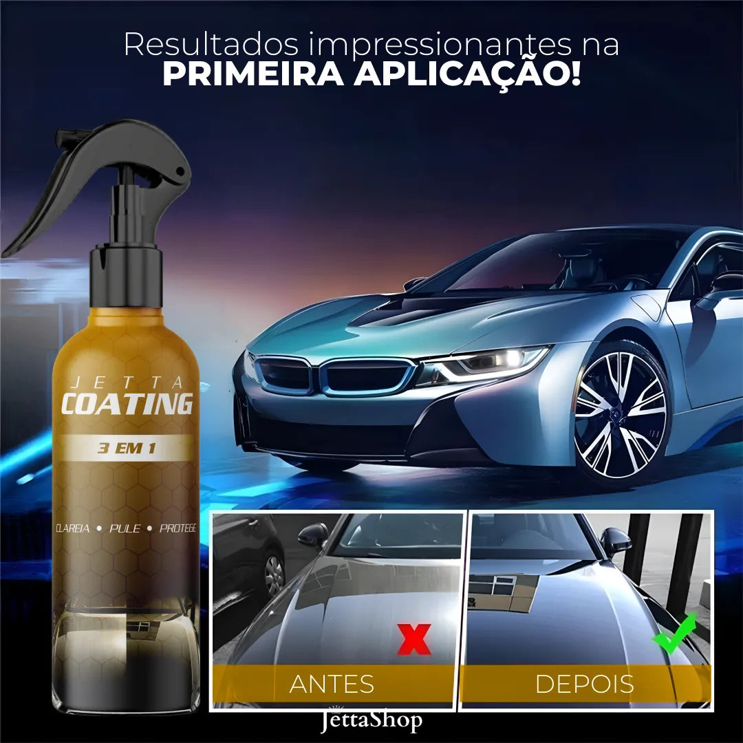 Spray de Renovação Cerâmica e Impermeabilizante 3 em 1 - Carvion Coating™ [PAGUE 1 LEVE 2]