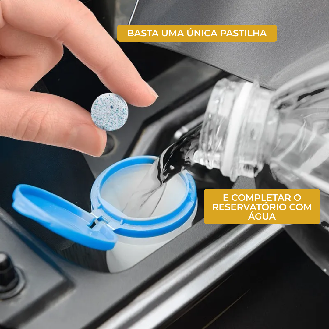 Pastilhas para Limpeza do Parabrisa - Carvion PastClean™ [PROMOÇÃO IMPERDÍVEL]