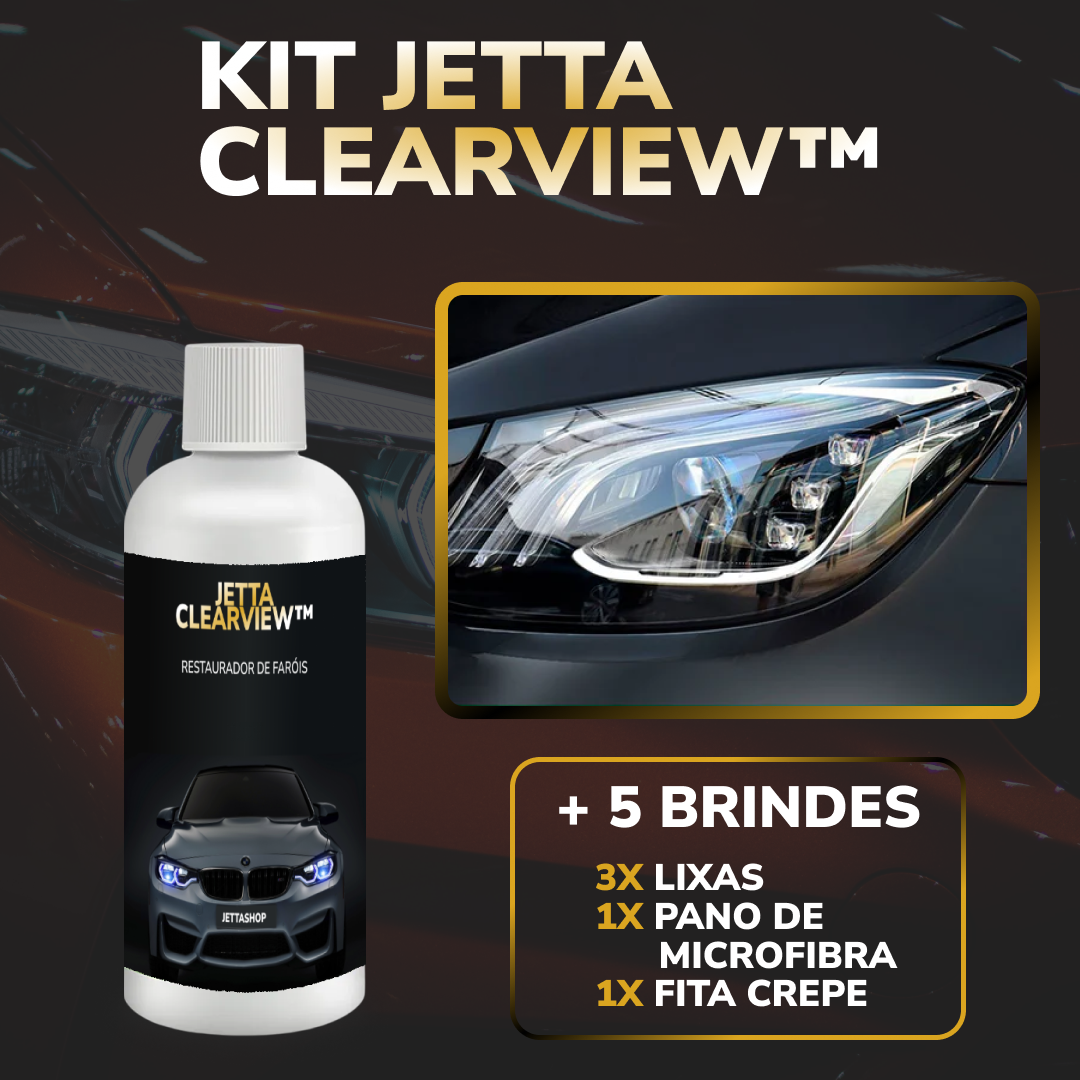 CarvionClearView™ - Restaurador de Brilho para Faróis