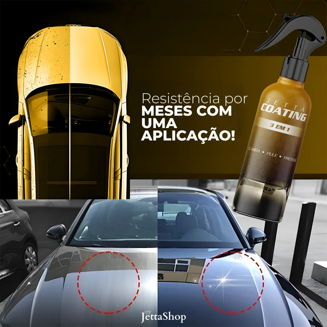 Spray de Renovação Cerâmica e Impermeabilizante 3 em 1 - Carvion Coating™ [PAGUE 1 LEVE 2]