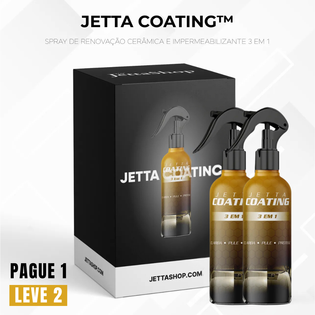 Spray de Renovação Cerâmica e Impermeabilizante 3 em 1 - Carvion Coating™ [PAGUE 1 LEVE 2]