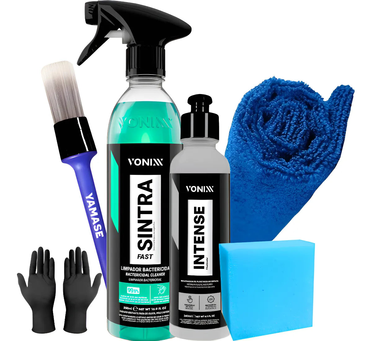 Kit Revitalizador Plástico Sintra Fast Vonixx