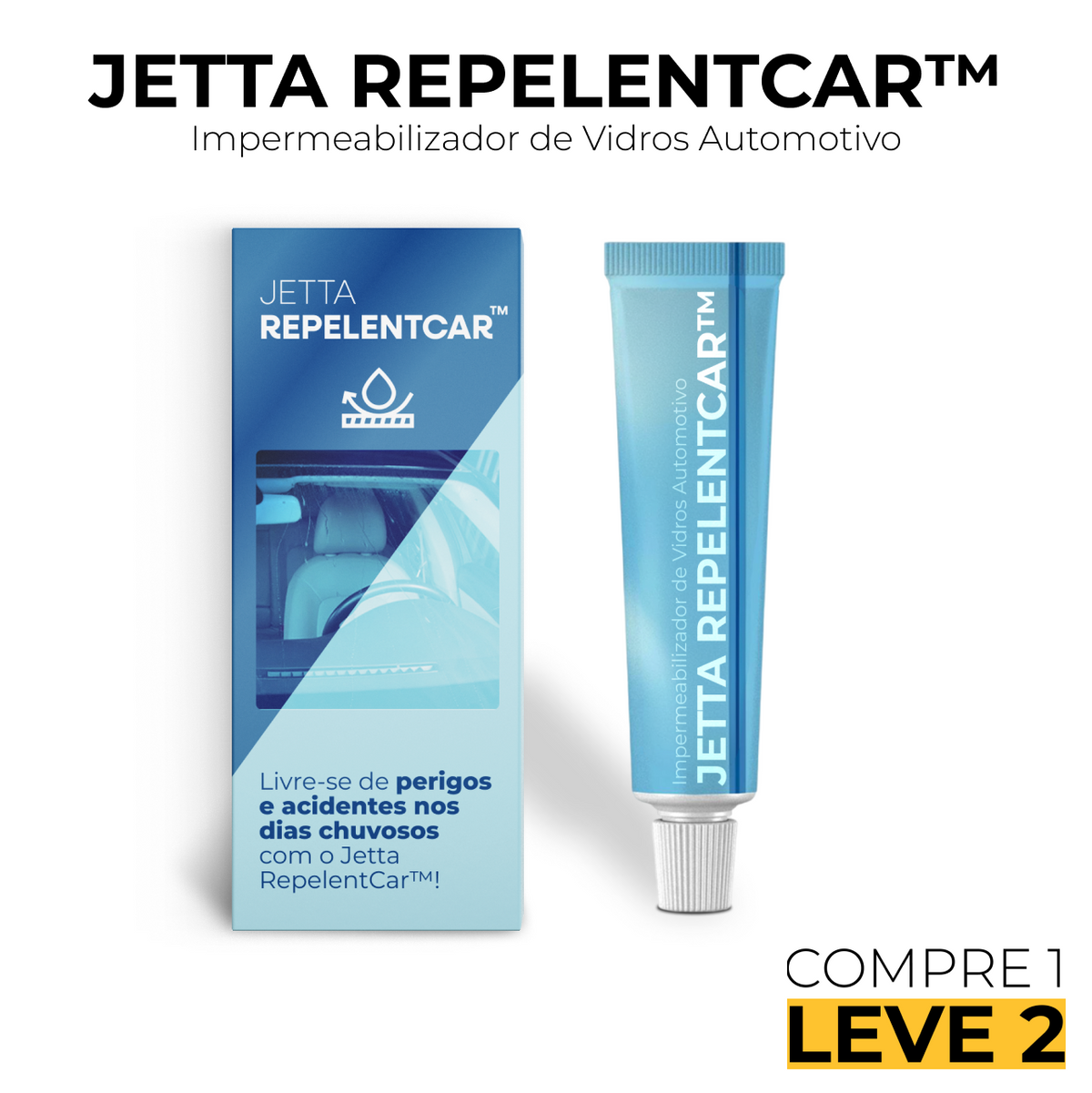 Carvion RepelentCar™ - Impermeabilizador de Vidros Automotivo [COMPRE 1 E LEVE 2]